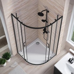 Душевое ограждение GooDDooR Lite R-80-C-B