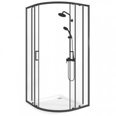 Душевое ограждение GooDDooR Lite R-90-C-B