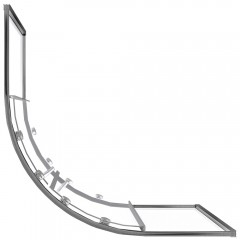 Душевое ограждение GooDDooR Lite R-100-C-GM