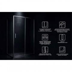 Душевое ограждение Royal Bath Accord RB85155HPS-C