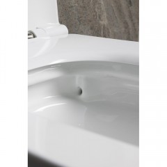 Унитаз подвесной Allen Brau Liberty 4.33012.20 безободковый торнадо