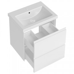 Тумба с раковиной ASB-Mebel Анси 60 белый