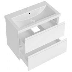 Тумба с раковиной ASB-Mebel Анси 80 белый