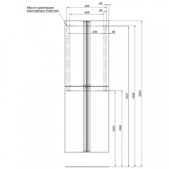 Пенал Allen Brau Eclipse 60 1.E1006.PGM platinum grey matt