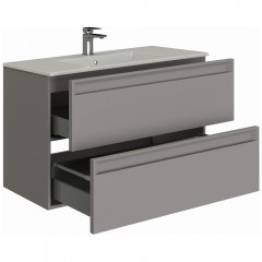 Тумба под раковину Allen Brau Eclipse 60 1.E1001.PGM platinum grey matt