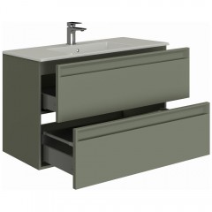 Тумба под раковину Allen Brau Eclipse 100 1.E1003.CGM cement grey matt