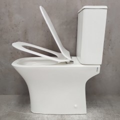 Унитаз Bloomix Elegant 1215SB bidet black безободковый с функцией биде и смесителем