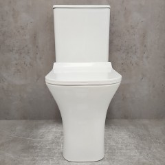 Унитаз Bloomix Elegant 1215SB bidet black безободковый с функцией биде и смесителем