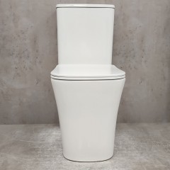 Унитаз Bloomix Magic 1218SB/UF1 bidet black безободковый с функцией биде и смесителем