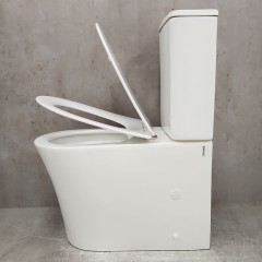 Унитаз Bloomix Alan 1219SB bidet black безободковый с функцией биде и смесителем