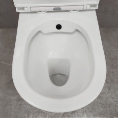 Унитаз Bloomix Bingo 1217SB bidet black безободковый с функцией биде и смесителем