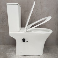 Унитаз Bloomix Bingo 1217SB bidet black безободковый с функцией биде и смесителем