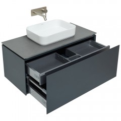 Тумба под столешницу Allen Brau Infinity 100 1.21004.AM anthracite matt