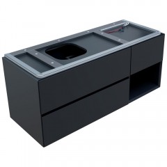 Тумба под столешницу Allen Brau Infinity 100 1.21003.AM anthracite matt