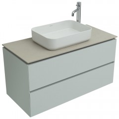 Тумба под столешницу Allen Brau Infinity 100 1.21003.PWM papyrus white matt
