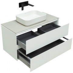 Тумба под столешницу Allen Brau Infinity 100 1.21003.WM white matt