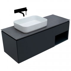 Тумба под столешницу Allen Brau Infinity 120 L 1.21006.AM anthracite matt