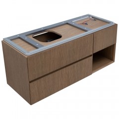 Тумба под столешницу Allen Brau Infinity 120 L 1.21006.NO natural oak