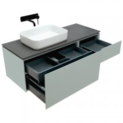 Тумба под столешницу Allen Brau Infinity 120 L 1.21006.PWM papyrus white matt