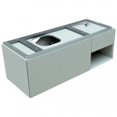 Тумба под столешницу Allen Brau Infinity 120 L 1.21006.PWM papyrus white matt
