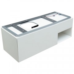 Тумба под столешницу Allen Brau Infinity 120 L 1.21006.WM white matt