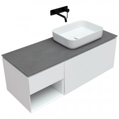 Тумба под столешницу Allen Brau Infinity 120 R 1.21008.WM white matt