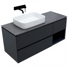 Тумба под столешницу Allen Brau Infinity 120 L 1.21005.AM anthracite matt