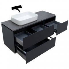 Тумба под столешницу Allen Brau Infinity 120 L 1.21005.AM anthracite matt