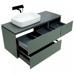 Тумба под столешницу Allen Brau Infinity 120 L 1.21005.CGM cement grey matt