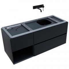Тумба под столешницу Allen Brau Infinity 120 R 1.21007.AM anthracite matt