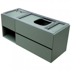Тумба под столешницу Allen Brau Infinity 120 R 1.21007.CGM cement grey matt