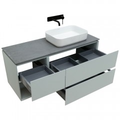 Тумба под столешницу Allen Brau Infinity 120 R 1.21007.PWM papyrus white matt