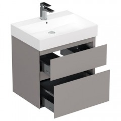 Тумба под раковину Allen Brau Infinity 60 1.210024.PGM platinum grey matt