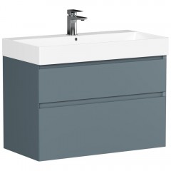 Тумба под раковину Allen Brau Infinity 85 1.210026.BGM blue grey matt