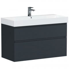 Тумба под раковину Allen Brau Infinity 100 1.210027.AM anthracite matt