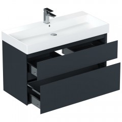 Тумба под раковину Allen Brau Infinity 100 1.210027.AM anthracite matt