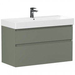 Тумба под раковину Allen Brau Infinity 100 1.210027.CGM cement grey matt