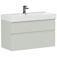 Тумба под раковину Allen Brau Infinity 100 1.210027.PWM papyrus white matt