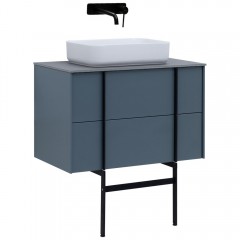 Тумба под раковину Allen Brau Reality 70 1.32004.BGM blue grey matt