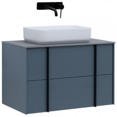 Тумба под раковину Allen Brau Reality 80 1.32005.BGM blue grey matt