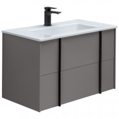 Тумба под раковину Allen Brau Reality 80 1.32005.PGM platinum grey matt