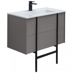 Тумба под раковину Allen Brau Reality 80 1.32005.PGM platinum grey matt