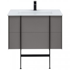Тумба под раковину Allen Brau Reality 80 1.32005.PGM platinum grey matt