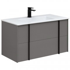 Тумба под раковину Allen Brau Reality 90 1.32006.PGM platinum grey matt