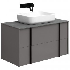 Тумба под раковину Allen Brau Reality 90 1.32006.PGM platinum grey matt
