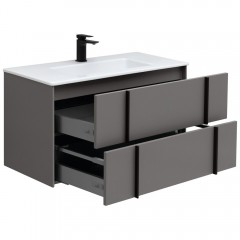 Тумба под раковину Allen Brau Reality 90 1.32006.PGM platinum grey matt
