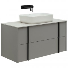 Тумба под раковину Allen Brau Reality 100 1.32007.PGM platinum grey matt