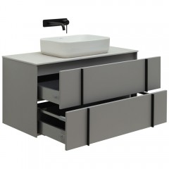 Тумба под раковину Allen Brau Reality 100 1.32007.PGM platinum grey matt