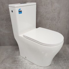 Унитаз Bloomix S-Class 3.0 2379TVV/UF1 моноблок безободковый торнадо вертикальный выпуск
