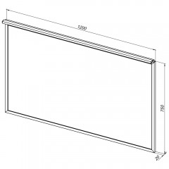 Зеркало Allen Brau Priority 120x75 1.31018.60